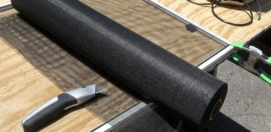 Window screen replacement materials and tools for screen repair in Dallas, TX